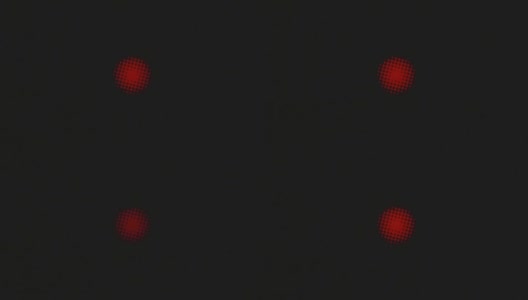 红点在黑暗中忽明忽暗高清在线视频素材下载
