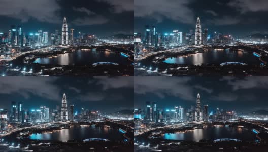 深圳超脱的城市景观高清在线视频素材下载