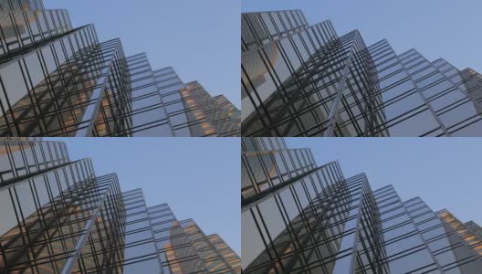 摩天大楼和天空摄影高清在线视频素材下载