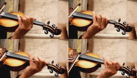 小提琴手(高清)高清在线视频素材下载