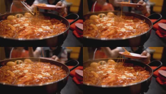传统的韩国食物高清在线视频素材下载