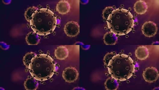 新型冠状病毒高清在线视频素材下载