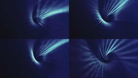 空灵的蓝色螺旋光隧道背景动画高清在线视频素材下载
