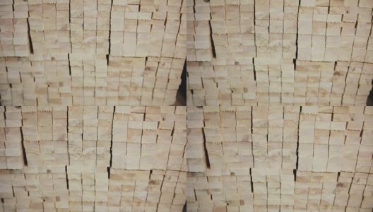 木材厂有木材库存和天然板材出口业务。高清在线视频素材下载