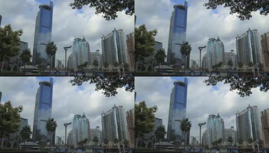南宁市城市景观高清在线视频素材下载