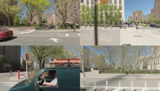 布鲁克林三十四同步系列右视图驾驶工作室工艺板高清在线视频素材下载