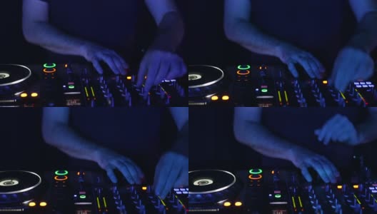 派对上的DJ高清在线视频素材下载