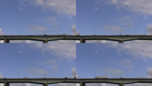 桥上运输高清在线视频素材下载