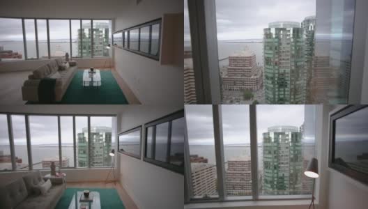 旧金山公寓景观高清在线视频素材下载