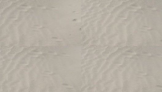 细白的纯沙。特写镜头高清在线视频素材下载