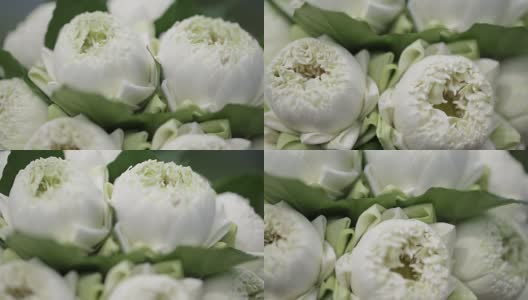 婚礼上的一束鲜花。高清在线视频素材下载