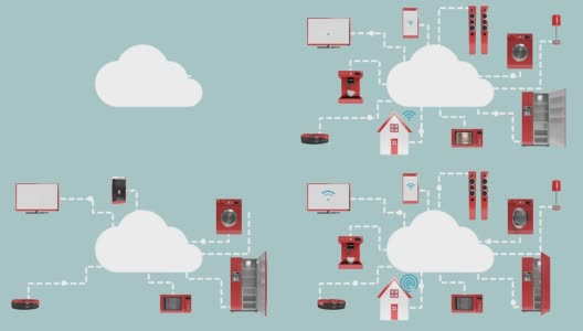 家用电器通过云计算连接高清在线视频素材下载