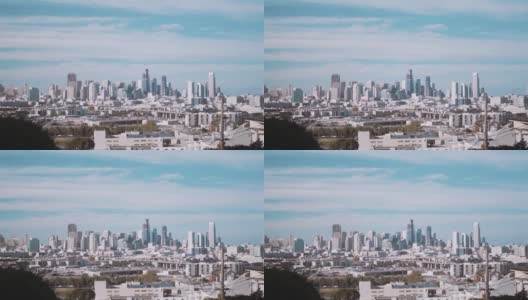 旧金山市中心的天际线高清在线视频素材下载