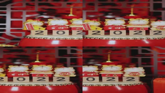 虎年春节材料图片高清在线视频素材下载