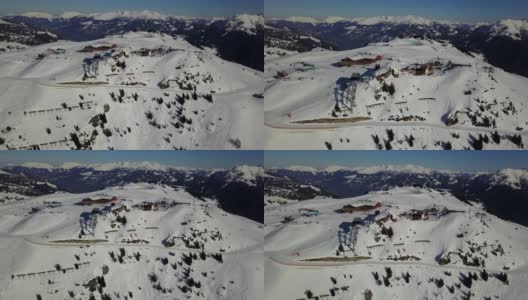 飞越雪山高清在线视频素材下载