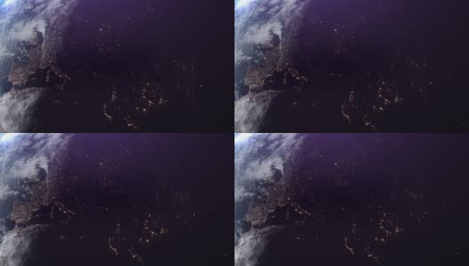 电影现实地球在太空高清在线视频素材下载