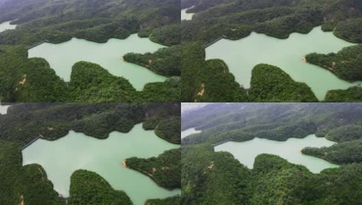 香港金山郊野公园九龙水塘高清在线视频素材下载