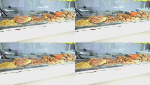 印尼街头食品高清在线视频素材下载