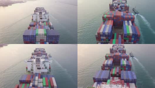 海运货物的进出口高清在线视频素材下载