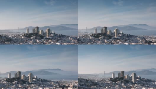 旧金山的观点高清在线视频素材下载