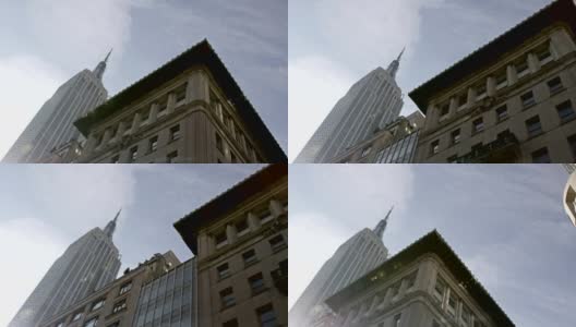 纽约的帝国大厦高清在线视频素材下载