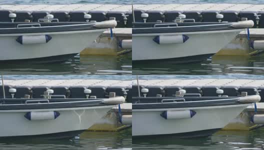 靠近海上的码头高清在线视频素材下载