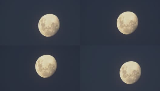 真正的月球图像高清在线视频素材下载