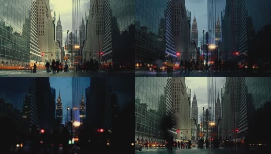 克莱斯勒大厦在纽约市高清在线视频素材下载