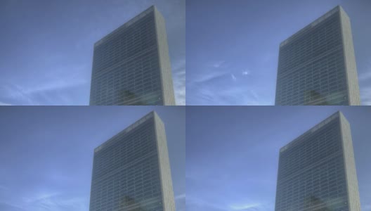 联合国大厦高清在线视频素材下载