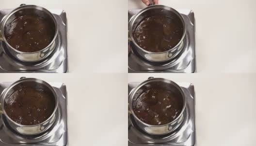 咖啡糖浆高清在线视频素材下载
