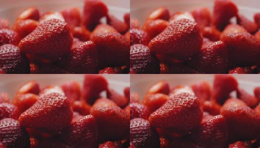 捡起草莓高清在线视频素材下载