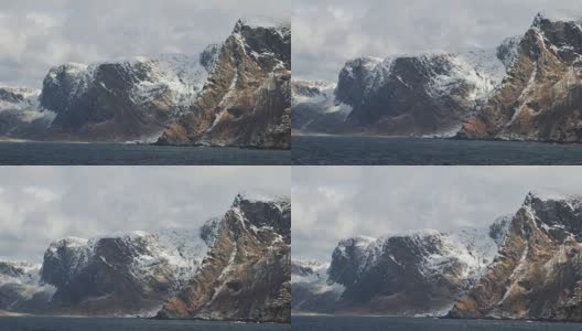 风景和风景的挪威:山峡湾地区高清在线视频素材下载
