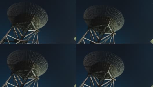 观测银河系的T/L TU射电望远镜高清在线视频素材下载