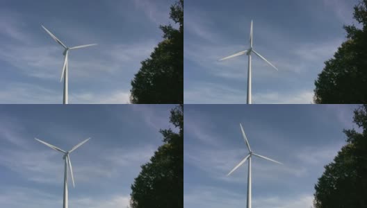 另一个风力涡轮机“无缝环路”高清高清在线视频素材下载