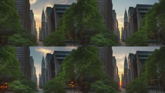 曼哈顿巨轮时间流逝纽约市高清在线视频素材下载