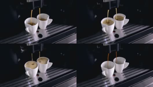 煮两杯咖啡高清在线视频素材下载