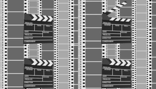 关于电影制作和电影制作的视频博客电影的动画介绍高清在线视频素材下载