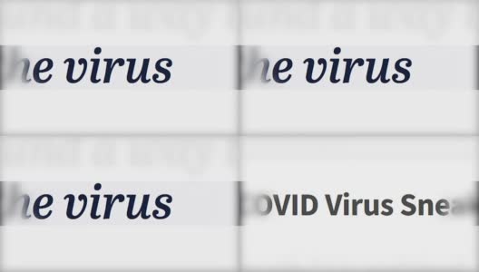 病毒概念系列电子版本高清在线视频素材下载