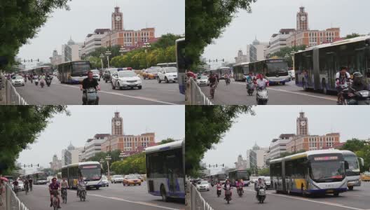 白天在北京西长安街。高清高清在线视频素材下载