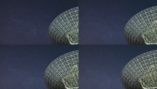 观测银河系的T/L PAN射电望远镜高清在线视频素材下载