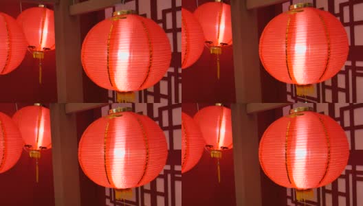 中国大红灯笼高清在线视频素材下载