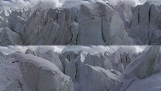 中国西藏的化石冰川高清在线视频素材下载