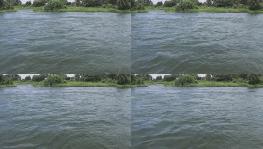 河流流动的旅游景点高清在线视频素材下载