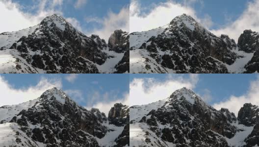 Tatra山上的风景高清在线视频素材下载