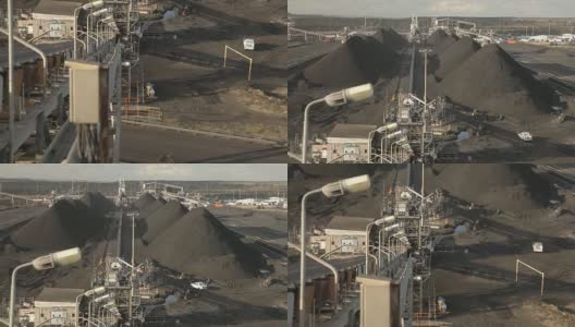 煤矿库存高清在线视频素材下载