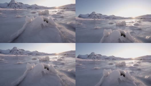 罗浮敦岛标志着冬季的到来高清在线视频素材下载