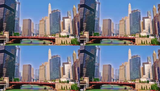 芝加哥商业区高清在线视频素材下载