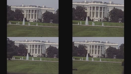 华盛顿特区白宫高清在线视频素材下载