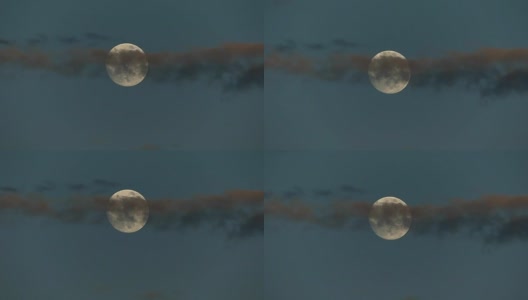月光间隔拍摄高清在线视频素材下载