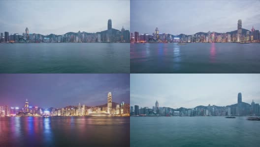 香港从早到晚高清在线视频素材下载